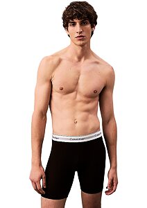 Boxerky s delší nohavičkou Calvin Klein 3 pack Modern Air NB3955A UB1