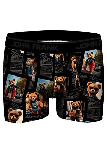 Vtipné boxerky pro muže s modalem John Frank traveller