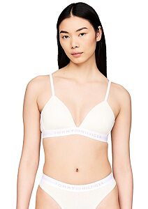 Bezkosticová braletka Tommy Hilfiger UW0UW05499 ivory