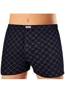 Elegantní pánské trenky Andrie PS 5840 navy-red