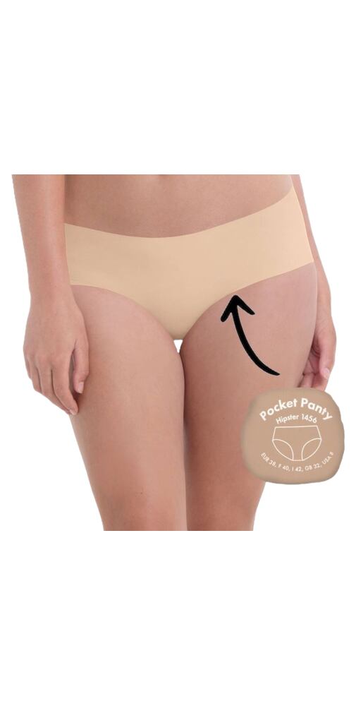 POCKET PANTY Hipster Anita 1456 deep sand