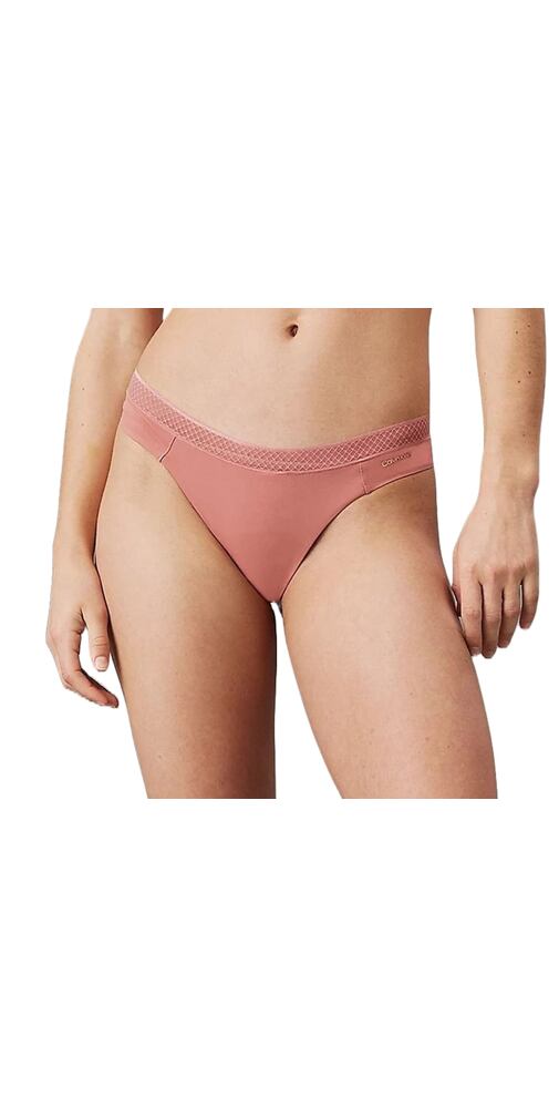 Dámská tanga Calvin Klein QF6307E st.růžová