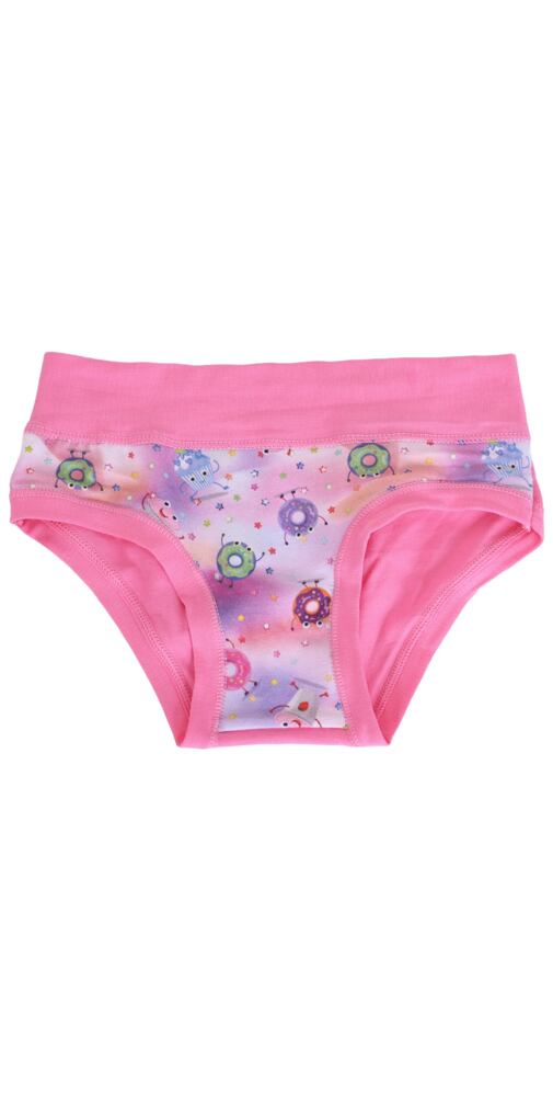 Dívčí bavlněné kalhotky Emy Bimba B2749 pink