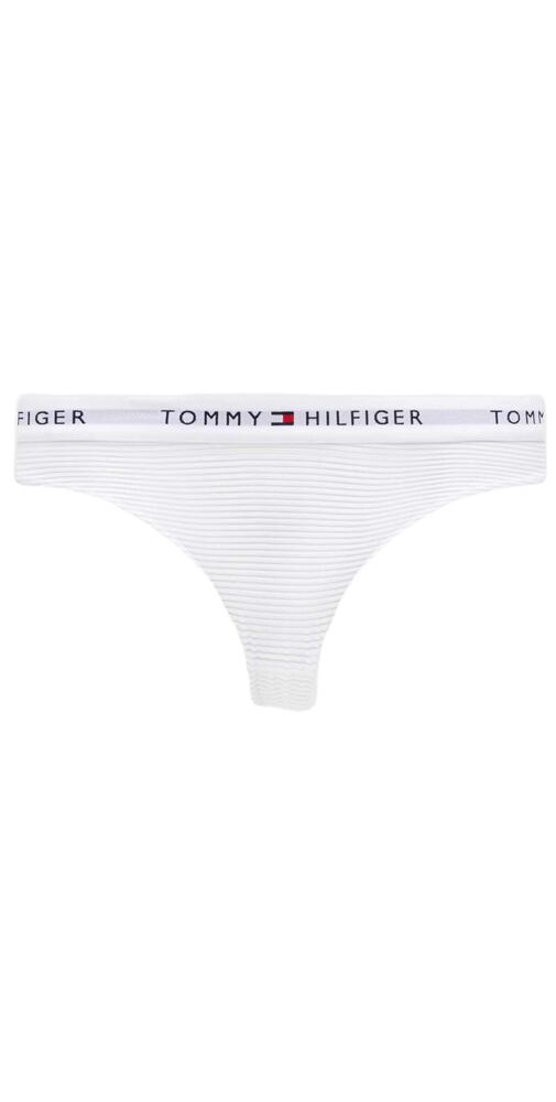 Dámské kalhotky Tommy Hilfiger z elastické pleteniny UW0UW05531 bílé