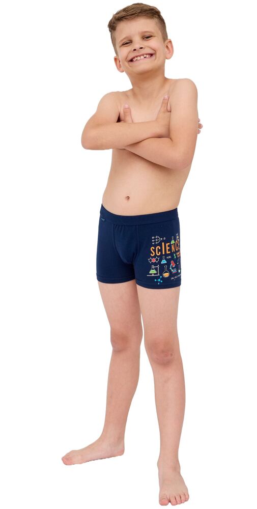 Chlapecké boxerky Cornette Young Science navy