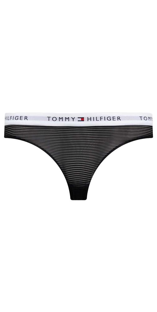 Dámské kalhotky Tommy Hilfiger z elastické pleteniny UW0UW05531 černé