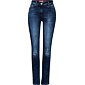 Slim fit džíny s vysokým pasem Toronto Cecil 378167 mid blue