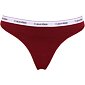 Dámská tanga Calvin Klein Modern Logo QD5209 bordo