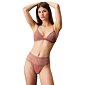 Calvin Klein podprsenka Modern Lace QF7974E red grape